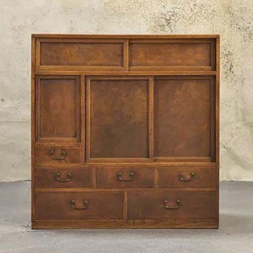 Комод тансу из дерева Магалит Охра (КТУ-007604) Комод тансу из дерева Магалит Охра (КТУ-007604)