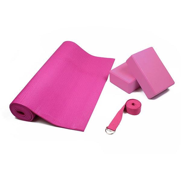 Набор для йоги EasyFit Розовый (EF-YS.3-PK)