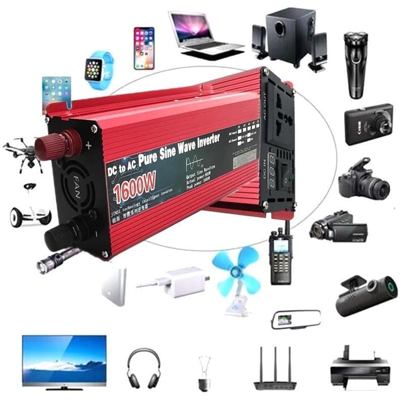 Перетворювач напруги чиста синусоїда 1000 Вт 24 В - фото 3 Перетворювач напруги чиста синусоїда 1000 Вт 24 В - фото 3