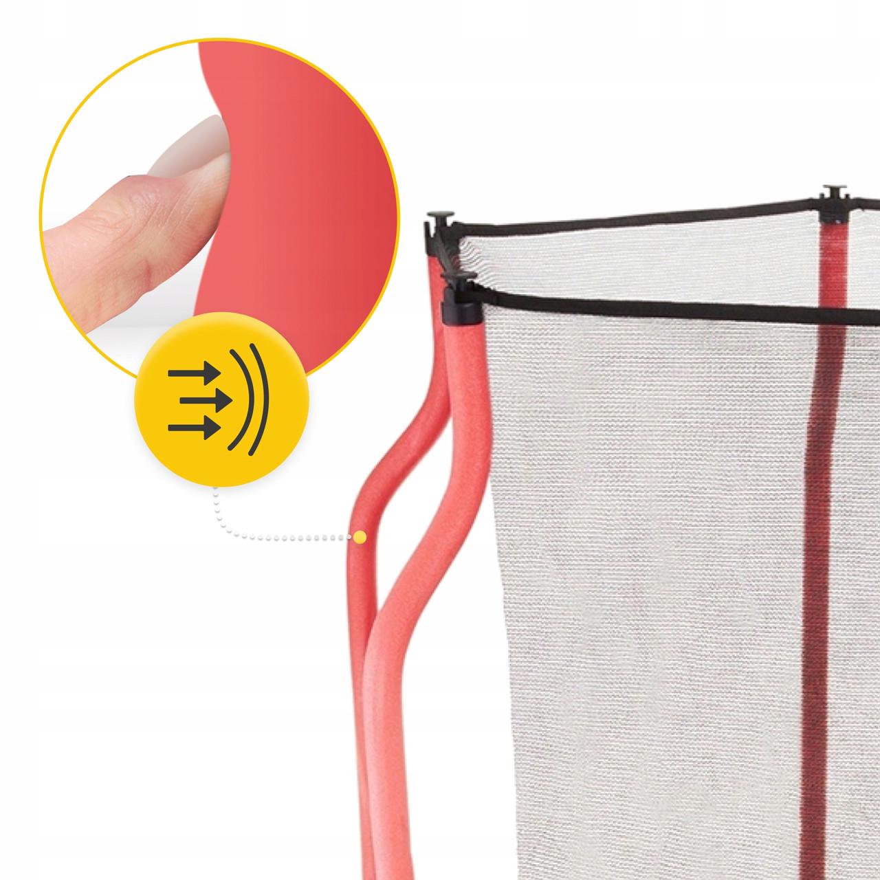 Батут детский для дома 4FIZJO Kids 140 см Green/Red (P-5907739319456) - фото 7 Батут детский для дома 4FIZJO Kids 140 см Green/Red (P-5907739319456) - фото 7