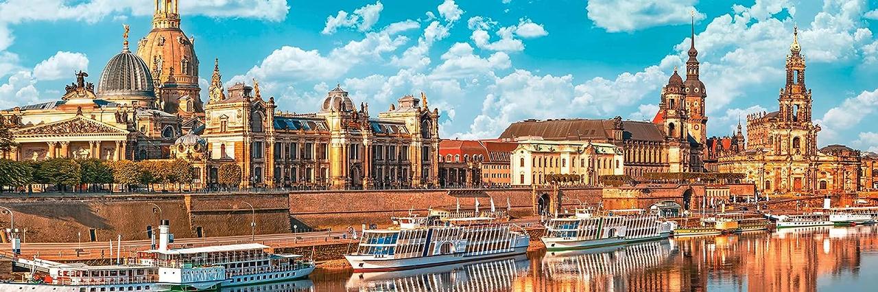 Пазли тришарові InterDRUK Around the World 3 1000 шт. 32х96 см