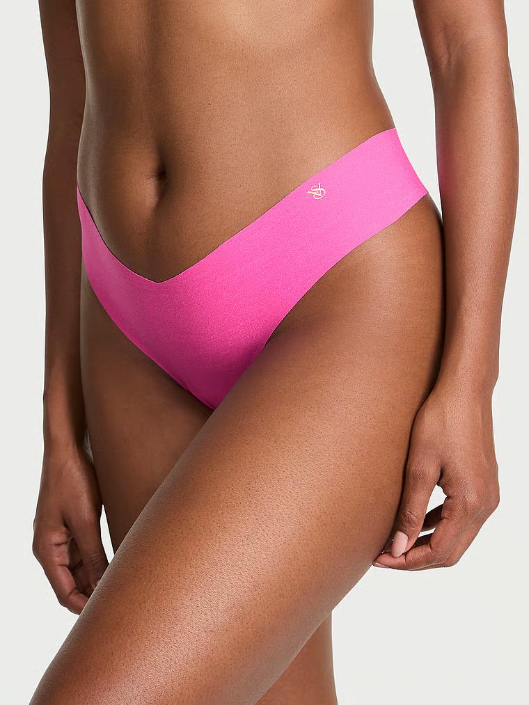 Трусики бесшовные Victoria's Secret No-Show Thong Panty S Розовый (27070499)