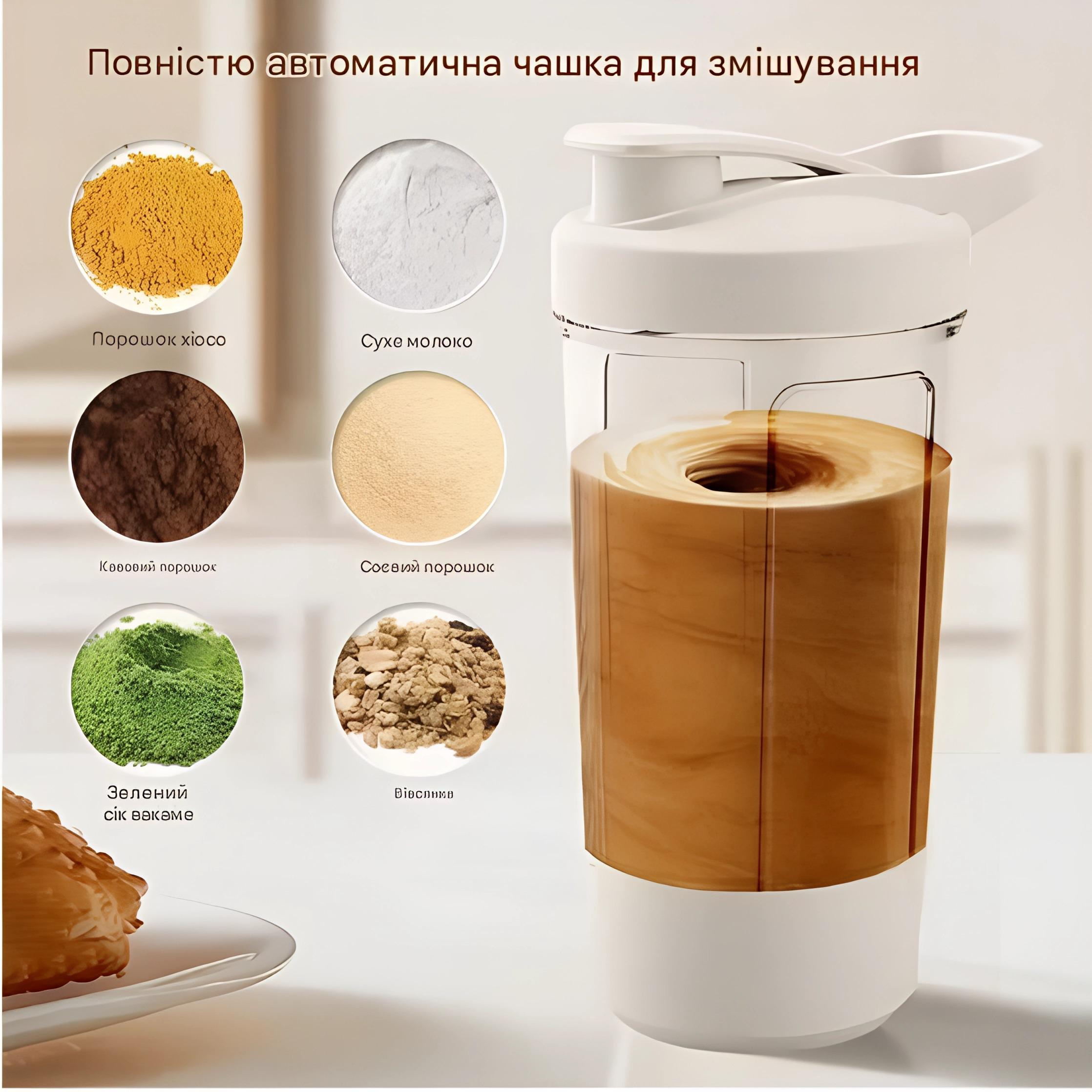 Шейкер спортивный с мерными отметками пищевой PP 400 мл Прозрачный (2815306540) - фото 5 Шейкер спортивный с мерными отметками пищевой PP 400 мл Прозрачный (2815306540) - фото 5