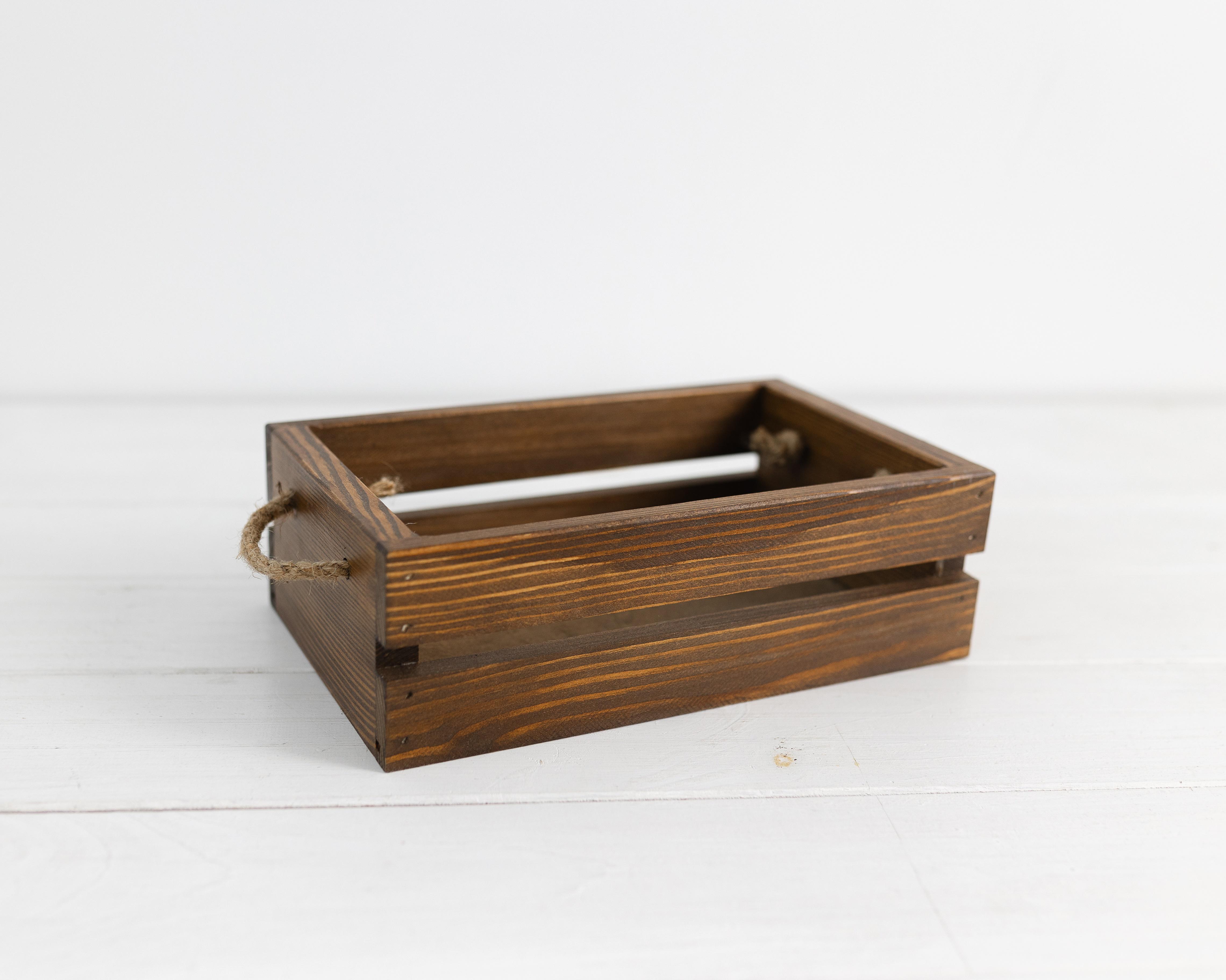 Ящик деревянный декоративный Скандинавия Коричневый (0002057) - фото 2 Ящик деревянный декоративный Скандинавия Коричневый (0002057) - фото 2