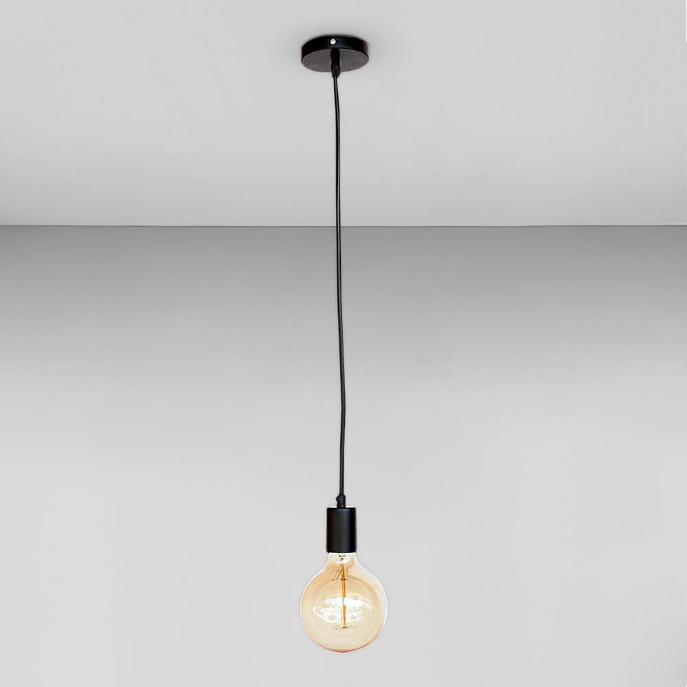 Люстра підвісна Лофт Light House LS-18680-1 BK Чорний