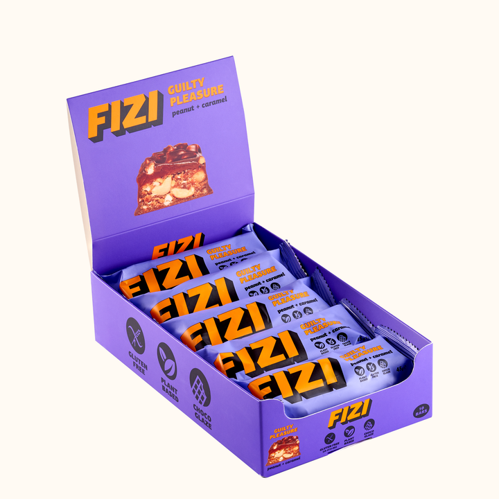 Батончик Fizi Арахис-карамель 45 г 10 шт (2512355221)