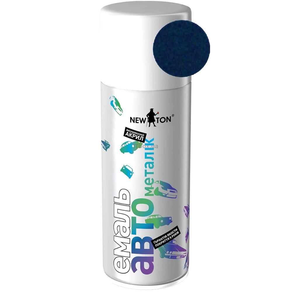 Краска-эмаль аэрозоль New Ton 478 400 мл Слива металлик ( 000000508)