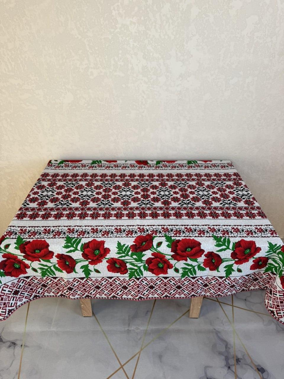 Скатерть прямоугольная льняная 150х220 см (П4К-am-skatert-N-046-03)