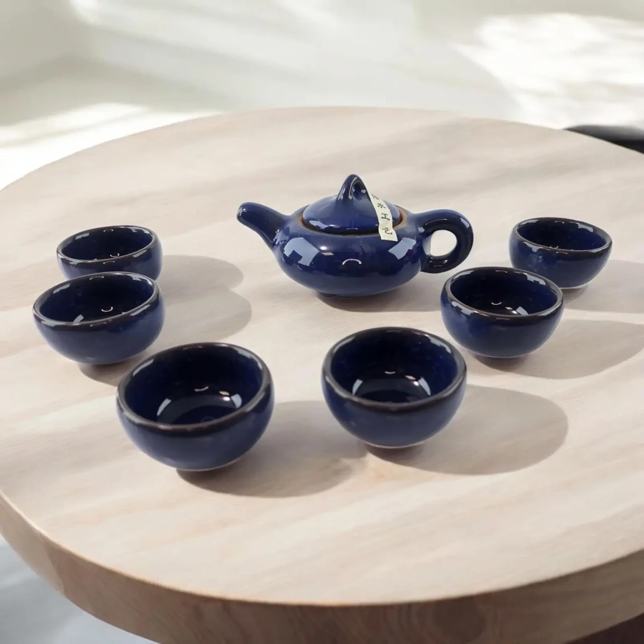 Сервіз керамічний для чайної церемонії сяйво ночі (36151) - фото 5 Сервіз керамічний для чайної церемонії сяйво ночі (36151) - фото 5