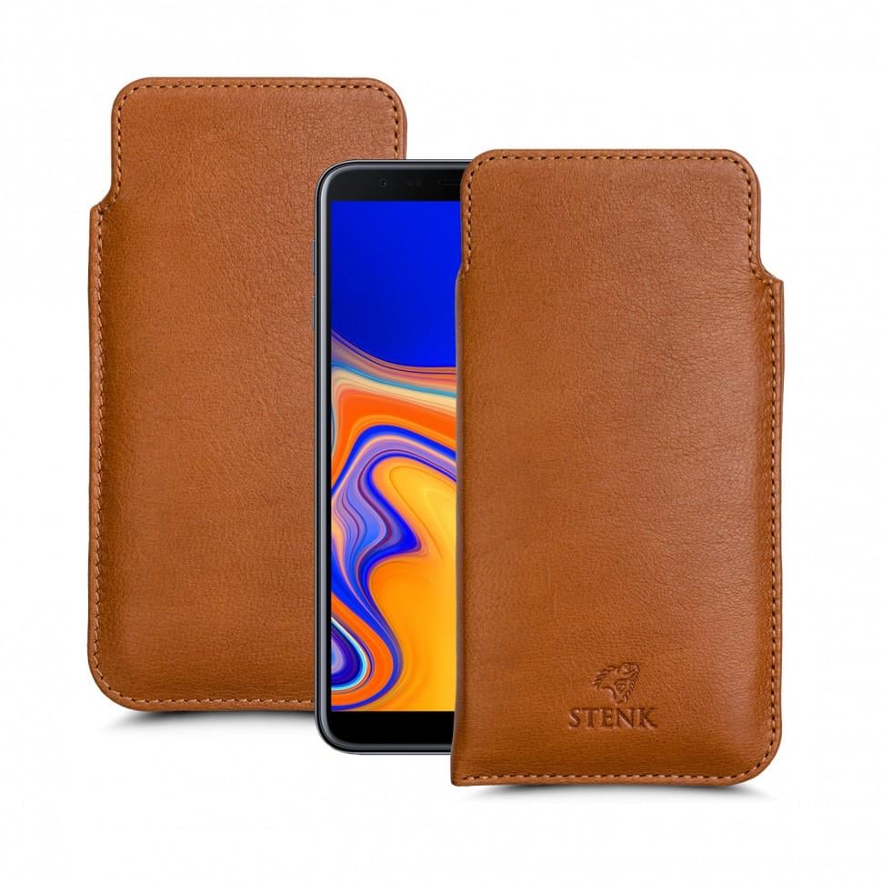 Футляр Stenk Elegance для Samsung Galaxy J6 Plus (2018) Коричневий (62409)