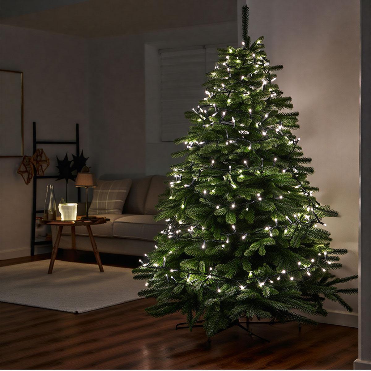 Гірлянда кімнатна Нитка W220LED22MBW 22 м 220 LED Чорний/Білий (29912682) - фото 7 Гірлянда кімнатна Нитка W220LED22MBW 22 м 220 LED Чорний/Білий (29912682) - фото 7