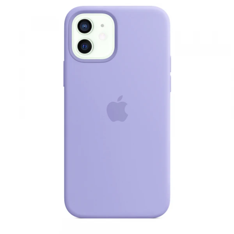 Чехол GoVern Silicone Case Full для Apple iPhone 12 Light Purple - фото 1