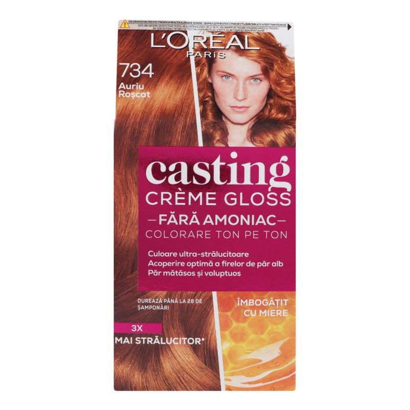 Краска для волос L'Oreal CASTING тон 734 Янтарный (3600524189730)