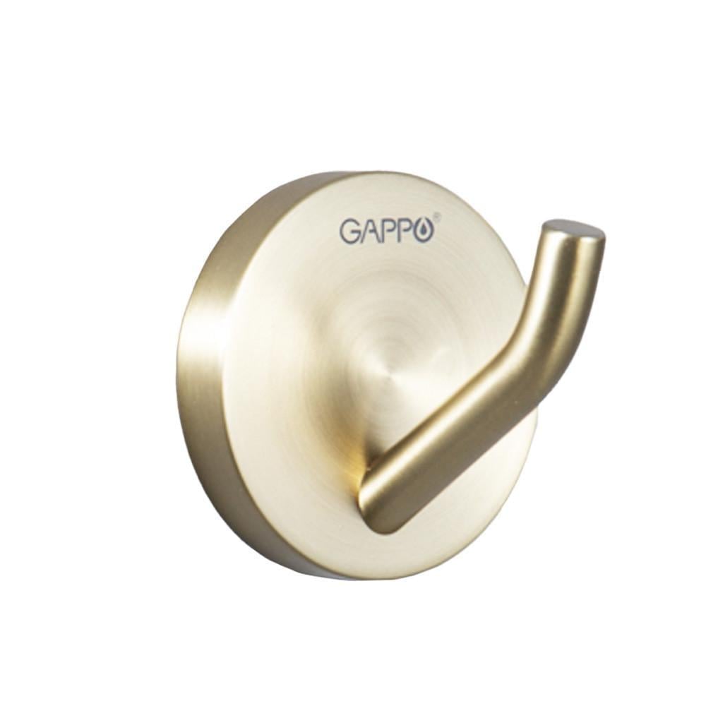 Крючок для полотенца для ванной комнаты Gappo G30705-13 золотой сатин (1055632)