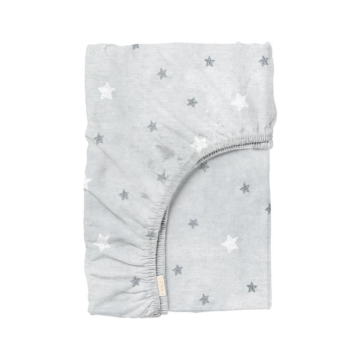 Простирадло Cosas на резинці в дитяче ліжечко 60x120 см Soft Stars (4822052091364)