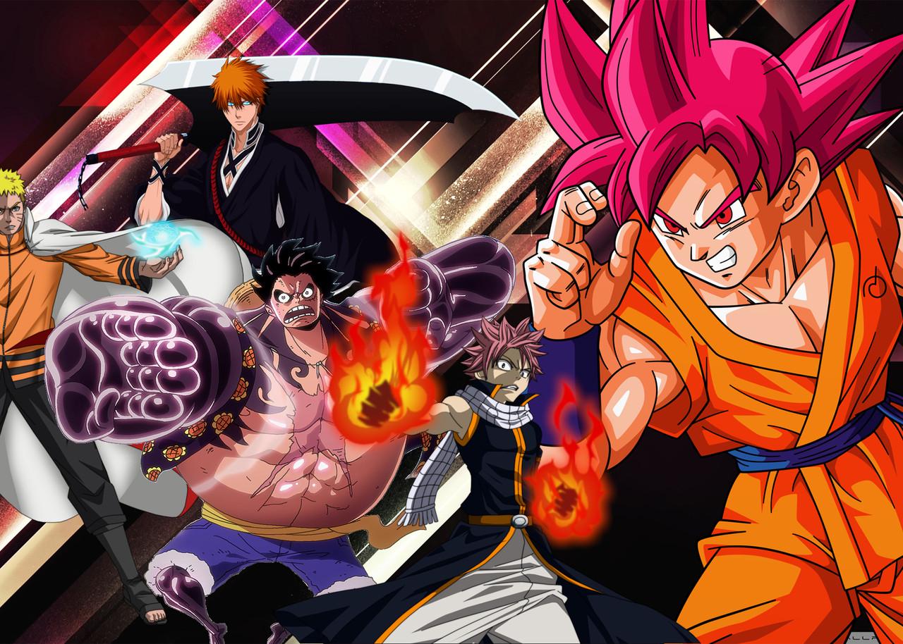 Картина GeekLand Bleach ичиго и другие герои (BA 09.041)