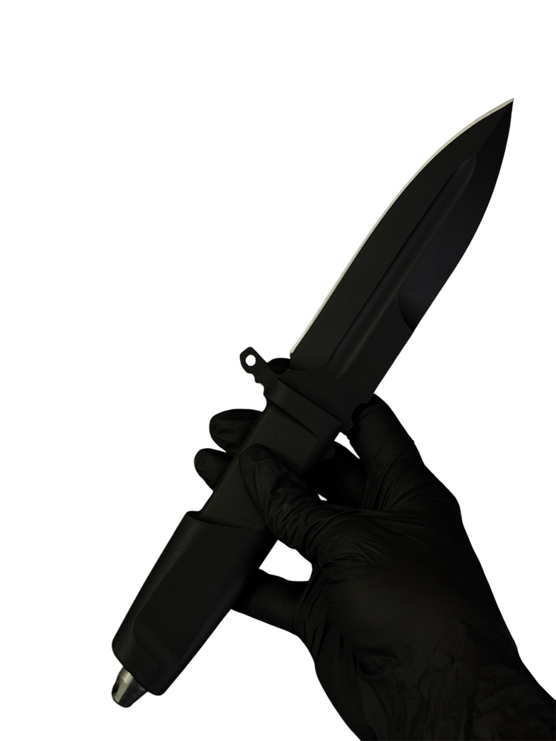 Нож туристический Gorillas BBQ KN1074 4516 Черный - фото 2