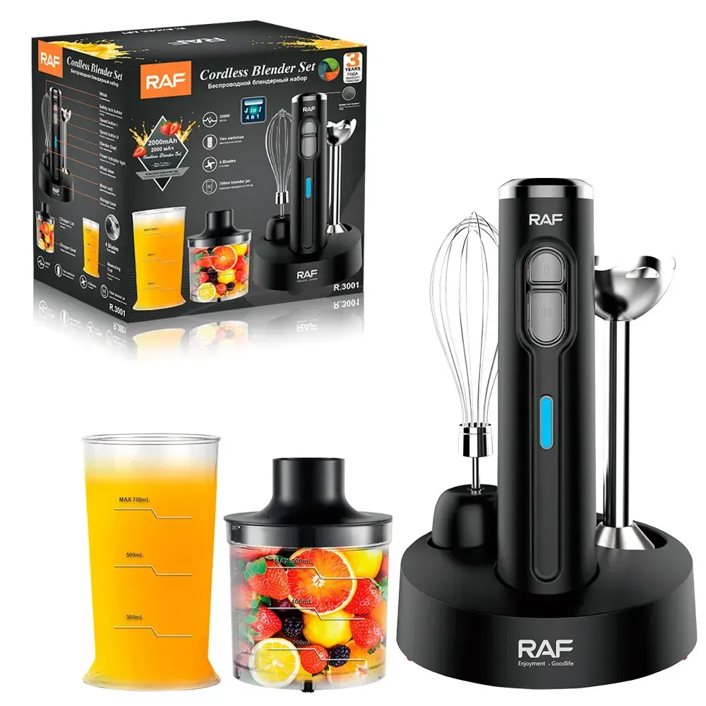 Блендер 4в1 с мерным стаканом RAF R.3001