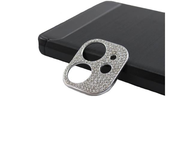 Рамка на камеру захисна Epik Sparkles зі стразами для Apple iPhone 11 Сталевий