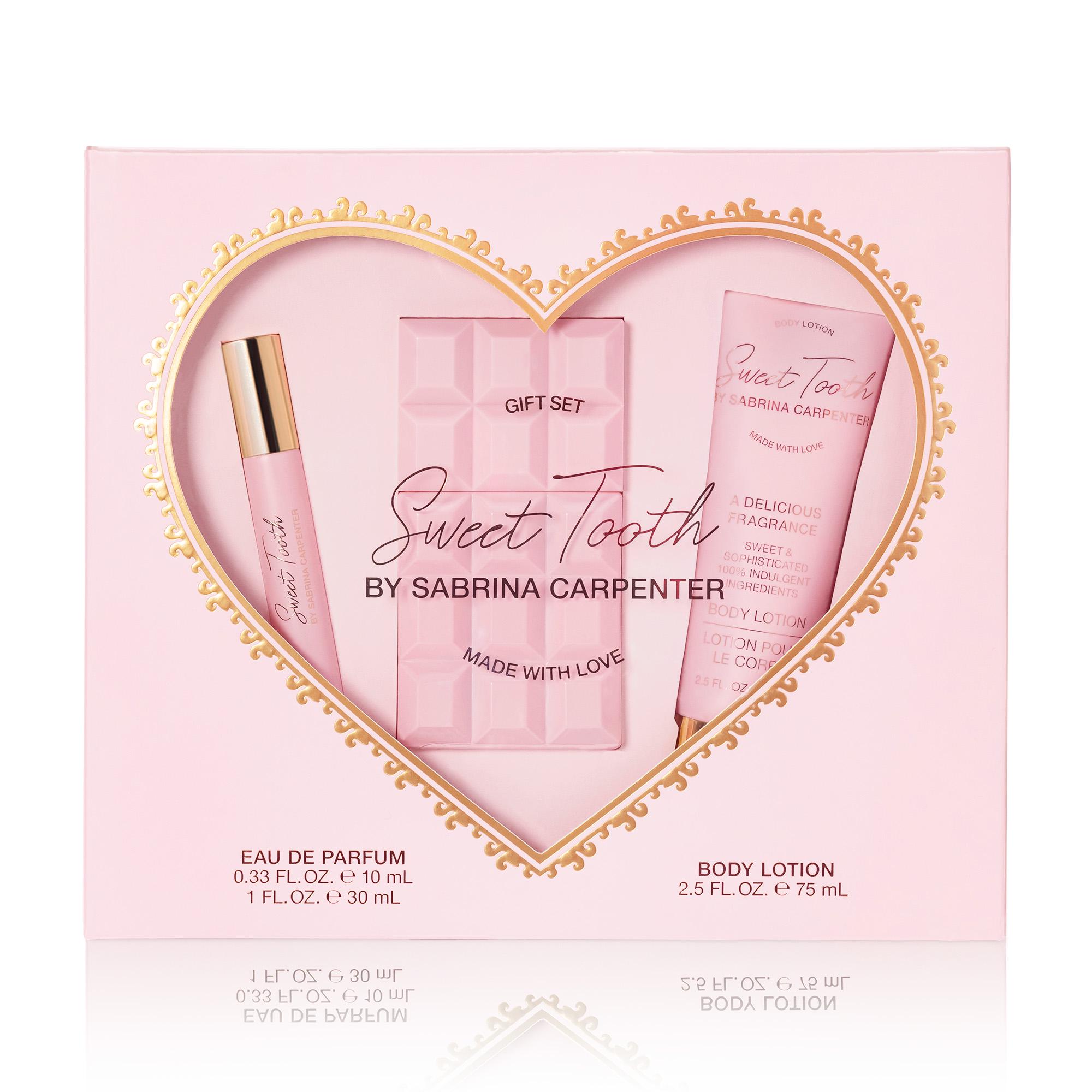 Парфумерний набір Sabrina Carpenter Sweet Tooth вода для жінок 30 мл і 10 мл і лосьйон для тіла 75 мл (679257) - фото 2 Парфумерний набір Sabrina Carpenter Sweet Tooth вода для жінок 30 мл і 10 мл і лосьйон для тіла 75 мл (679257) - фото 2