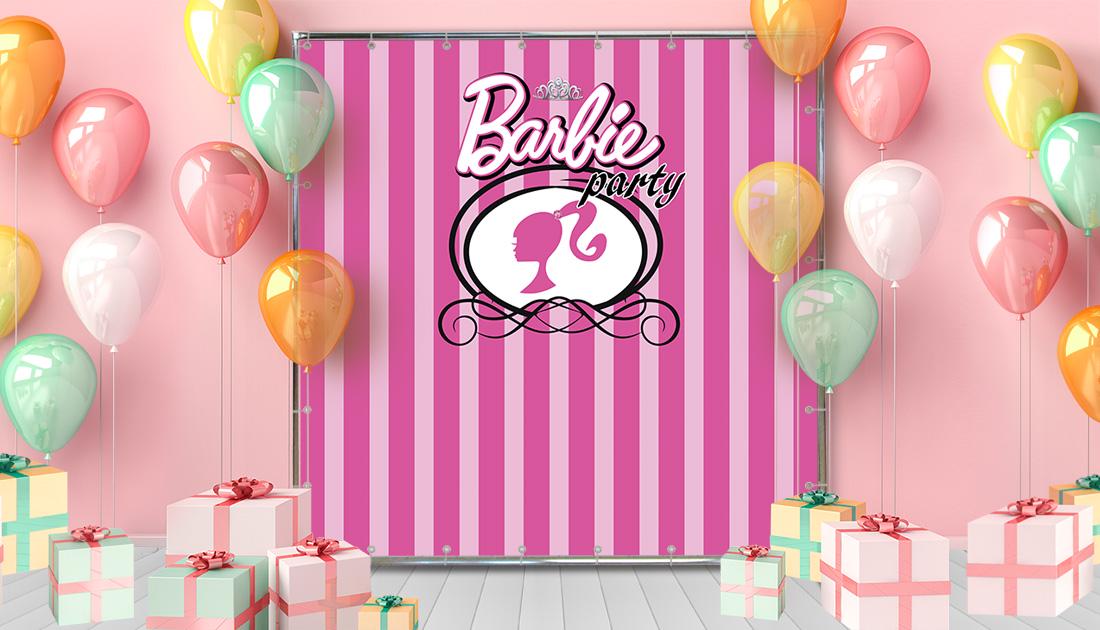 Фотозона Барбі 2,5х2 м
