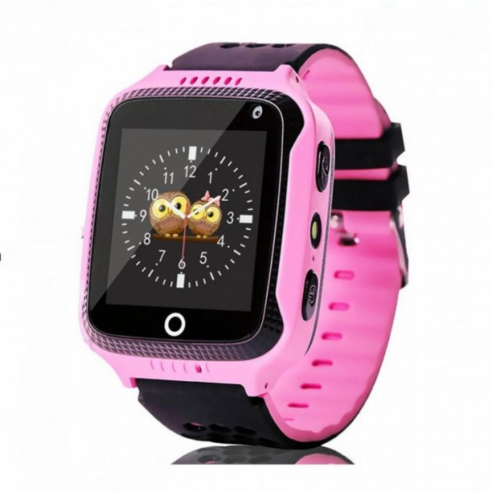 Смарт-часы детские Smart Baby watch Q528 GPS Розовый