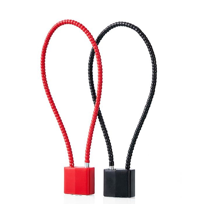 Замок навесной Solve с тросом 20 см Red (KT6009005) - фото 6 Замок навесной Solve с тросом 20 см Red (KT6009005) - фото 6