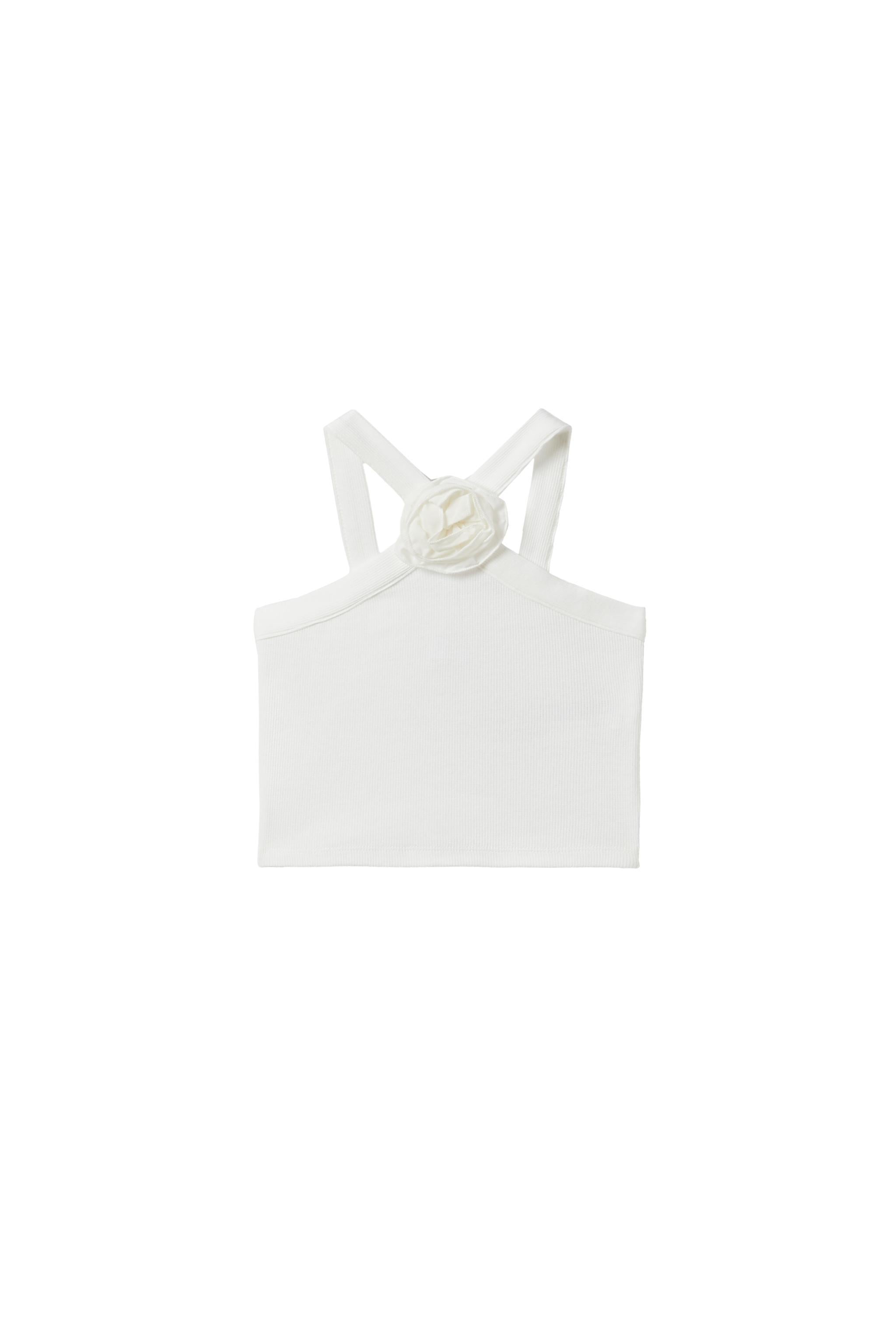 Топ для дівчинки Zara 140 см Білий (0962606250)