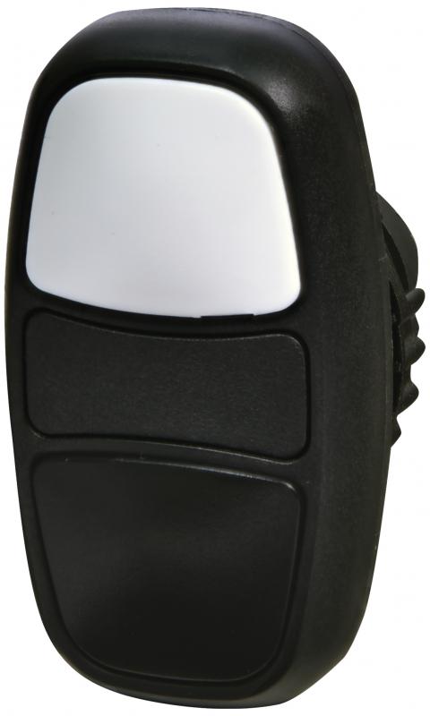 Кнопка керування ETI NSE-PB2/WC 22 мм без підсвічування Чорний/Білий (4774035)