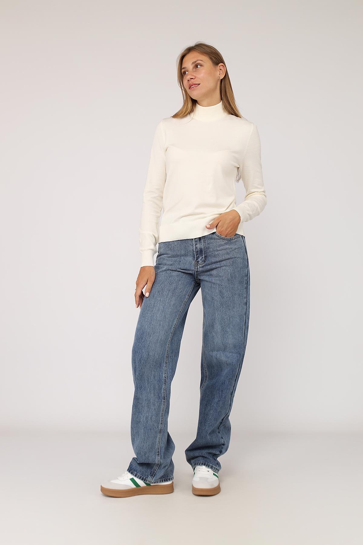 Гольф жіночий ЦБ-00273139 р. 52 Молочний (SKT001053485) - фото 2