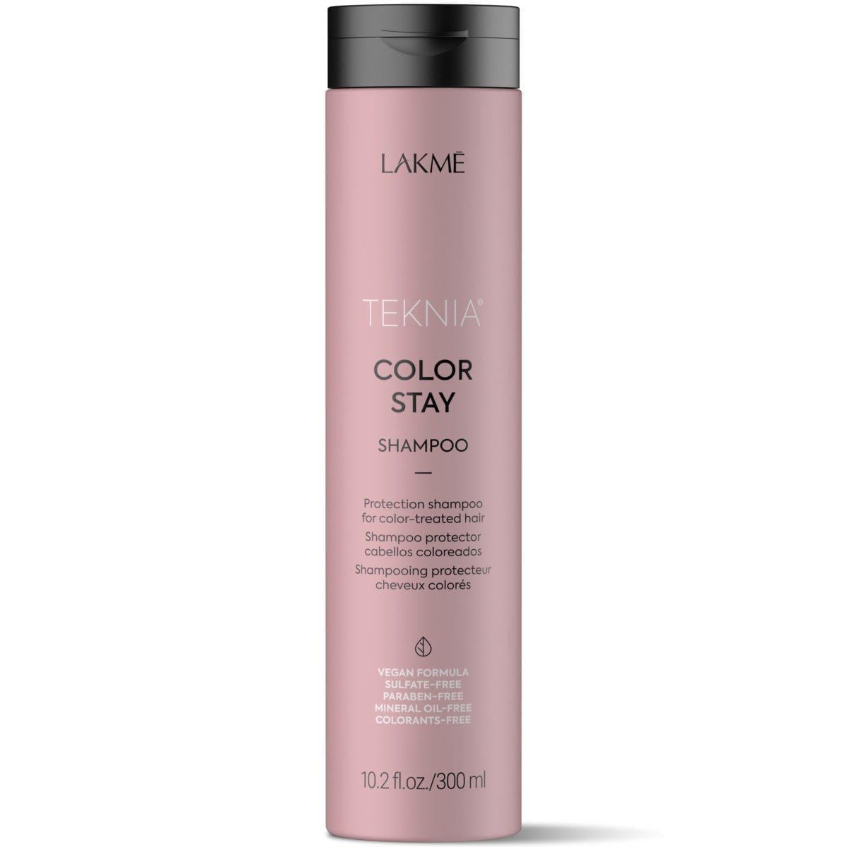Шампунь бессульфатный для сохранения цвета окрашенных волос Lakme Teknia Color Stay Shampoo 300 мл