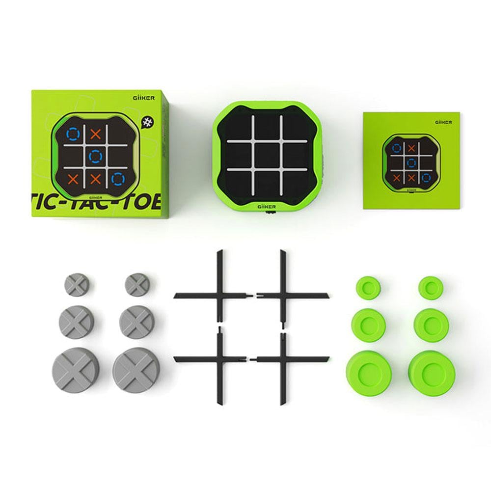 Інтерактивна гра GiiKER Хрестики-нуліки Tic-Tac-Toe Bolt Green (JKJZQ001) - фото 2 Інтерактивна гра GiiKER Хрестики-нуліки Tic-Tac-Toe Bolt Green (JKJZQ001) - фото 2