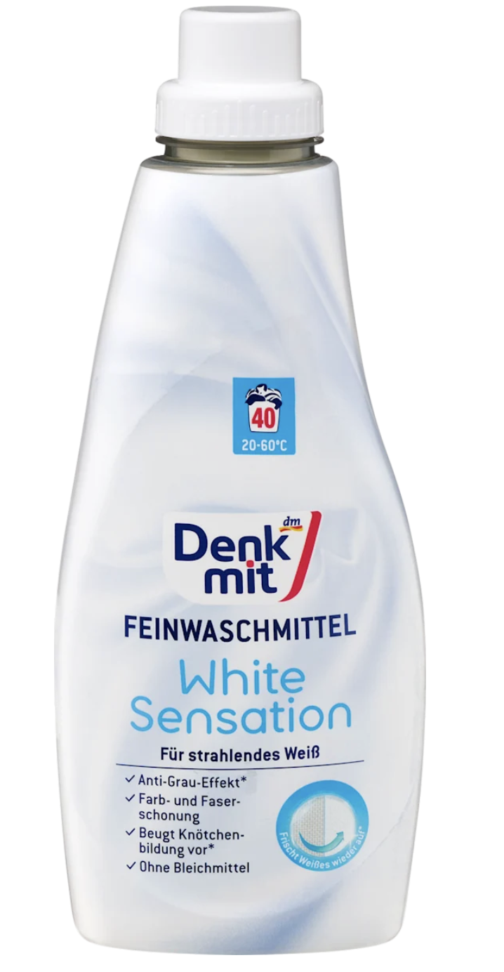 Гель для прання білих речей Denkmit 40 прань (4066447792997)