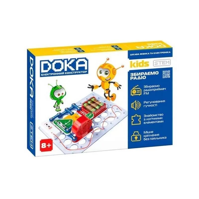 Конструктор электронный DOKA D70703 Собираем радио музыка и свет (47399) Конструктор электронный DOKA D70703 Собираем радио музыка и свет (47399)