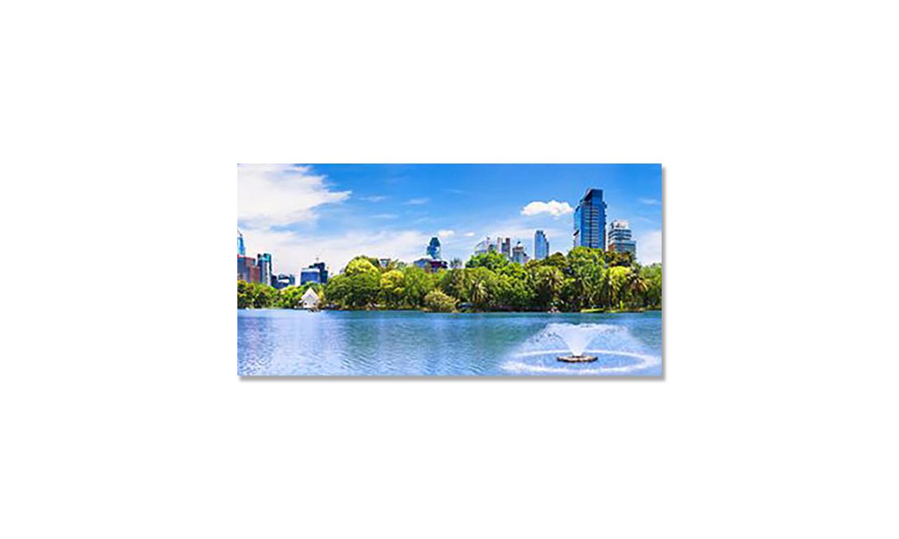 Наклейка виниловая на стол Zatarga Городской фонтан 600х1200 мм (1289776186) Наклейка виниловая на стол Zatarga Городской фонтан 600х1200 мм (1289776186)