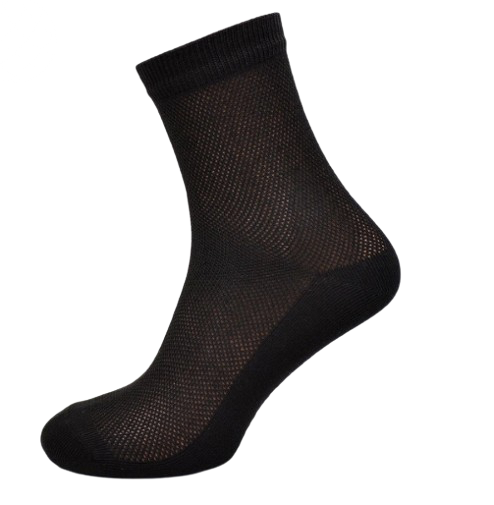 Шкарпетки чоловічі у сітку Мілес 1811 р. 25 Чорний - фото 1 Шкарпетки чоловічі у сітку Мілес 1811 р. 25 Чорний - фото 1