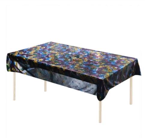 Декор на Хэллоуин скатерть 140х220 см Разноцветный (66321)