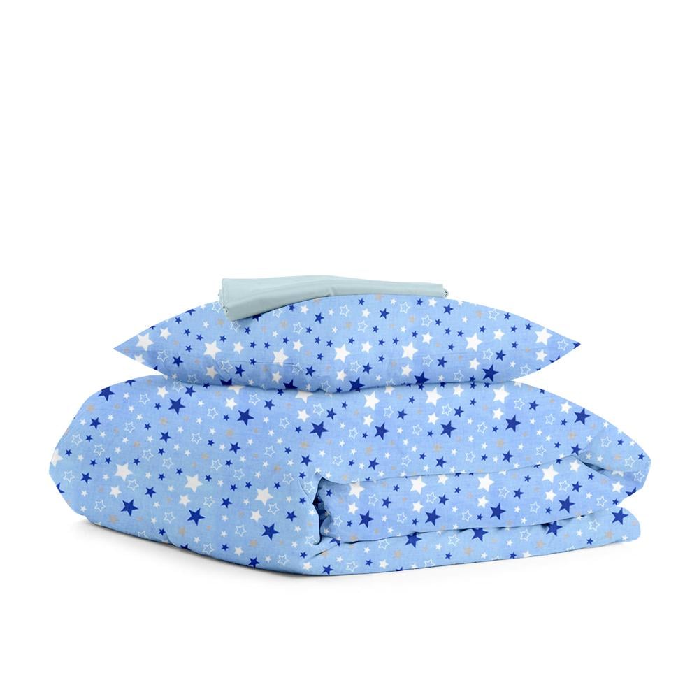 Постель подростковая Cosas Color Stars на резинке 155х215 см (4822052091821) Постель подростковая Cosas Color Stars на резинке 155х215 см (4822052091821)
