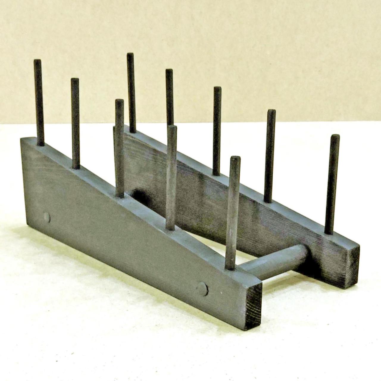 Полка книжная настольная из дерева Пинсер Маслина (КПА-009438)