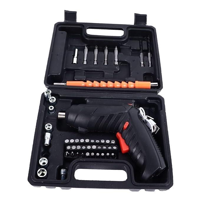 Отвертка-трансформер аккумуляторная Electric Screwdriver Set 47в1 в кейсе (32620079)