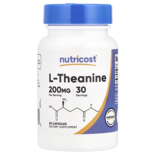 Теанин Nutricost L-Theanine 200 мг 30 Capsules (NCS-67720) Теанин Nutricost L-Theanine 200 мг 30 Capsules (NCS-67720)