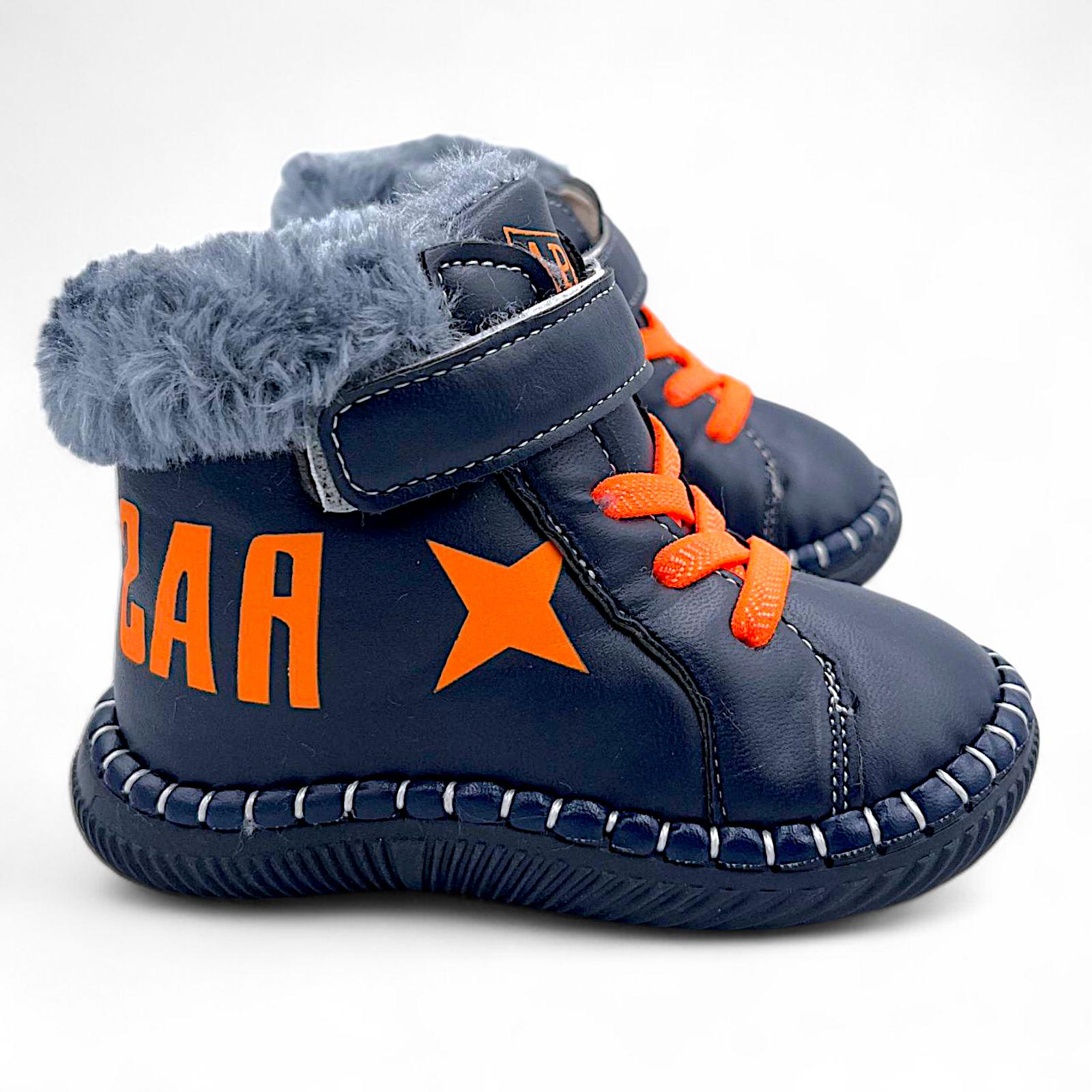 Сапоги детские Apawwa зимние для мальчика р.21 Синий (VM1096)