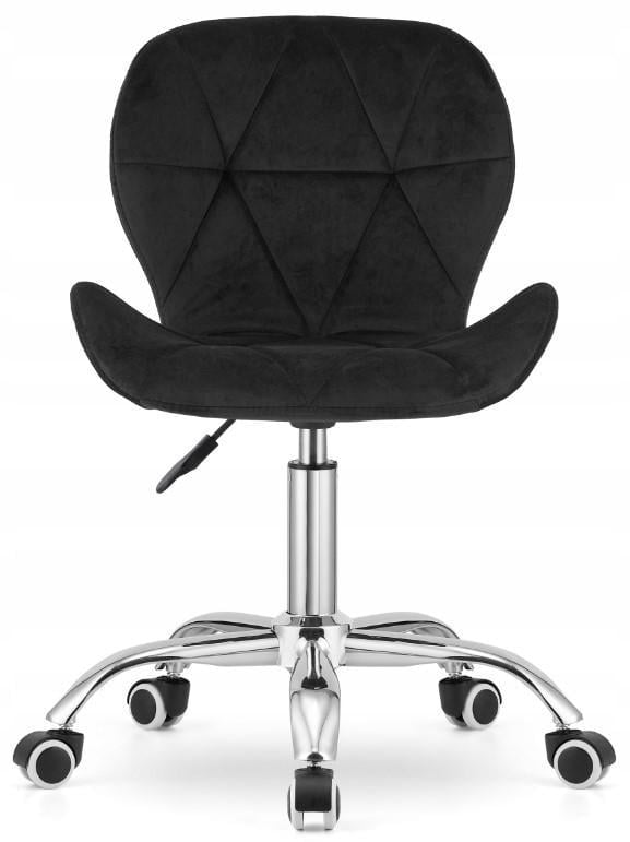 Крісло офісне комп'ютерне на колесах Bonro BN-531 велюр Чорний (4429) - фото 3 Крісло офісне комп'ютерне на колесах Bonro BN-531 велюр Чорний (4429) - фото 3