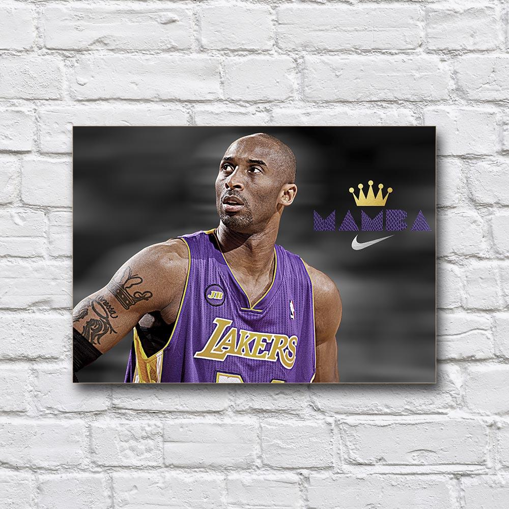 Постер деревянный Коби Браянт 210х297 мм (21257671)