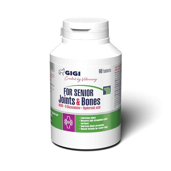 Вітаміни для собак Gigi Активет for Senior Joints&Bones 90 табл (00-00021861)
