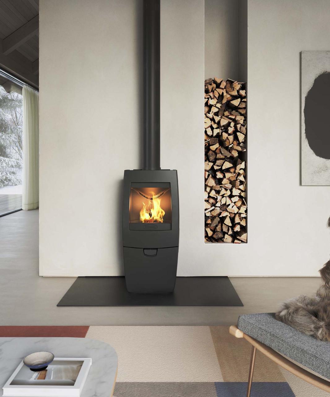 Камінофен на дровах Dovre SENSE 203 тунель 7 кВт - фото 6