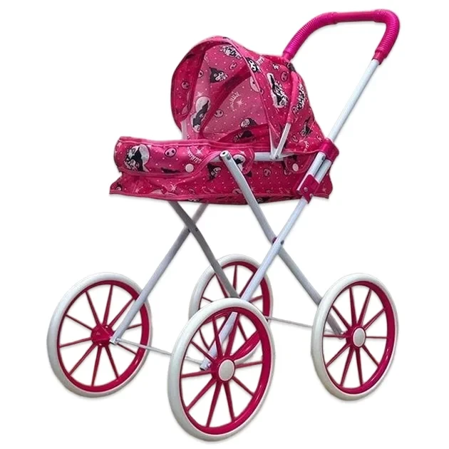 Коляска игрушечная для кукол TK Group с большими колесами складная (2762500662)