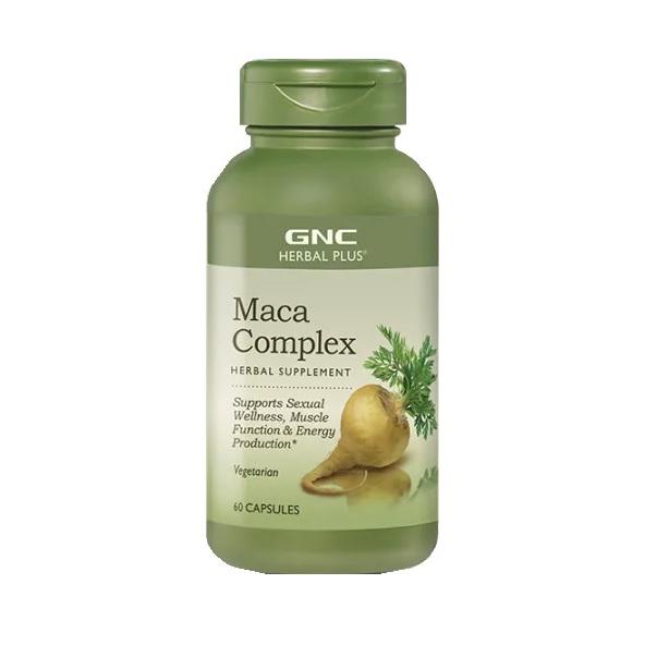 Мака GNC Herbal Plus Maca Complex 60 Caps