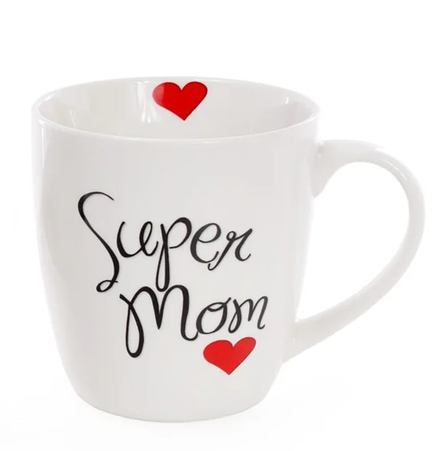 Чашка фарфоровая Flora Super Mom 0,52 л (31347)