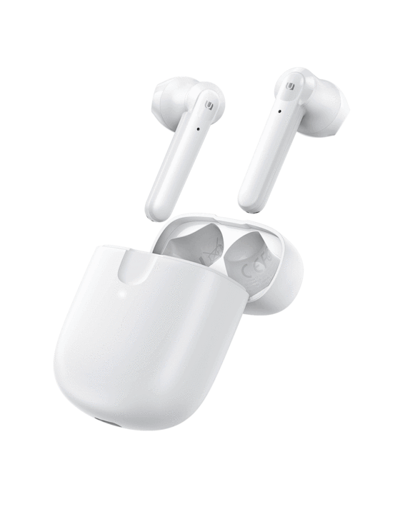 Наушники беспроводные UGREEN T2 HiTune Bluetooth 5.0 ENC IPX5 White (WS105)